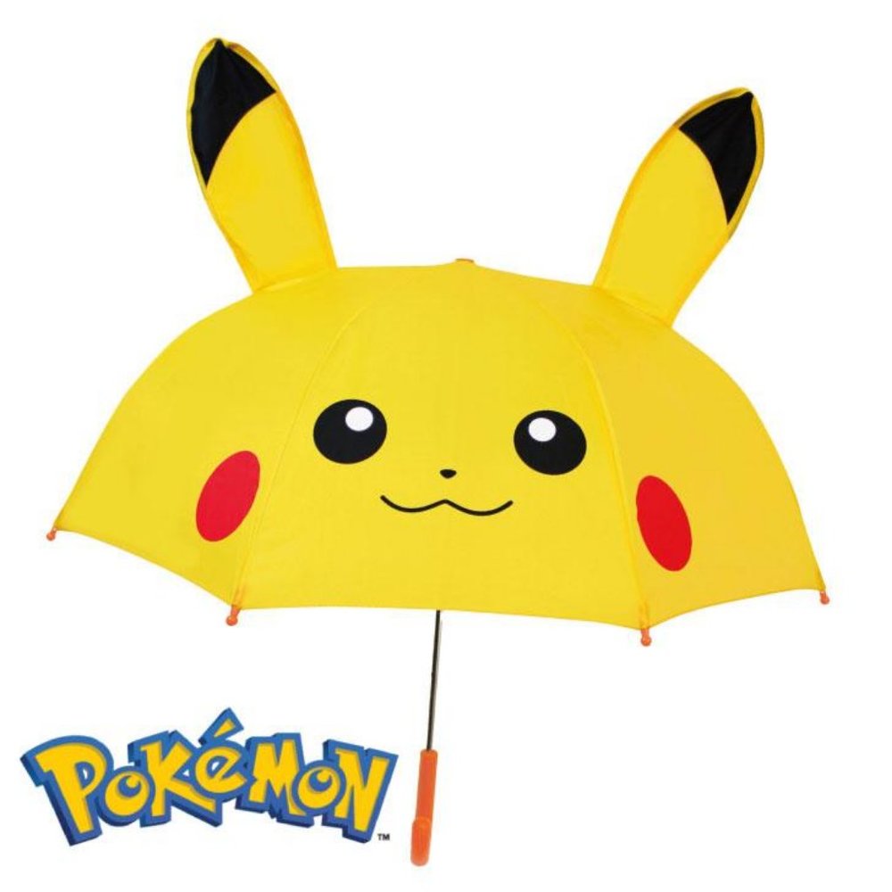 Pokémon Pikachu 3D Kids Umbrella 47cm Boys Girls Children Best Christmas Gift.